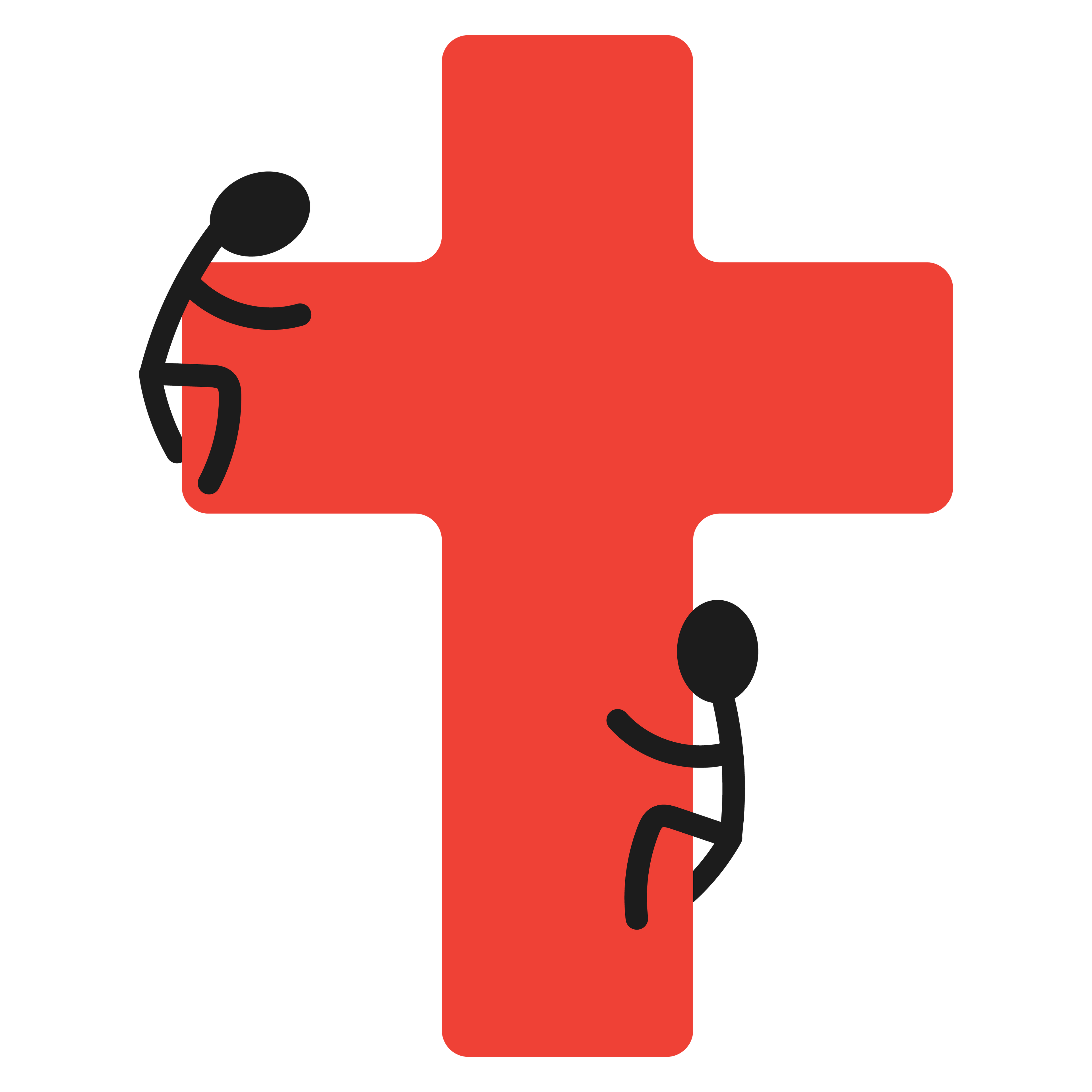 Climating  on the cross